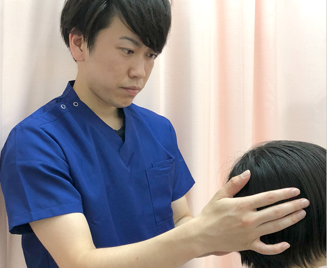 施術の写真