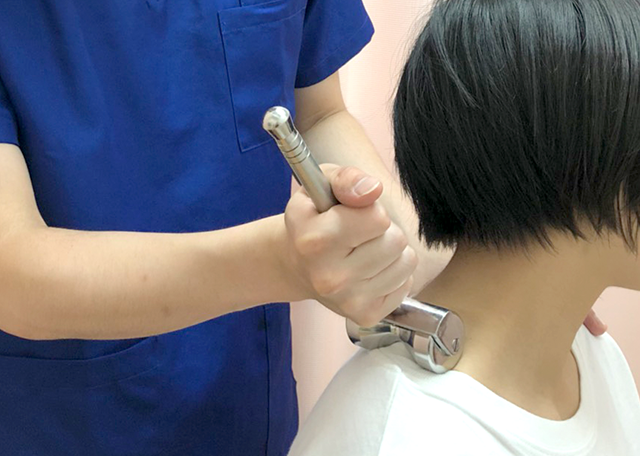 施術の写真